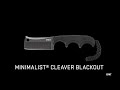 CRKT Taschenmesser Minimalist Cleaver Blackout CRKT Taschenmesser Minimalist Cleaver Blackout