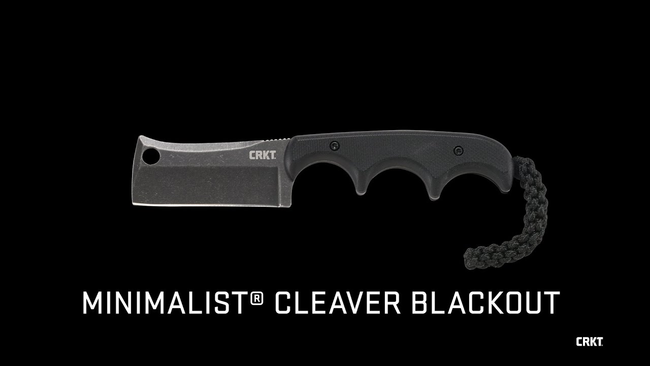 CRKT Taschenmesser Minimalist Cleaver Blackout CRKT Taschenmesser Minimalist Cleaver Blackout