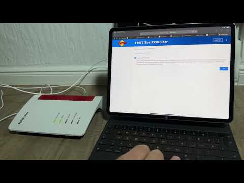 AVM FRITZ!Box 5530 Fiber (fiber optic modem) registration, setup, configuration and use instructions