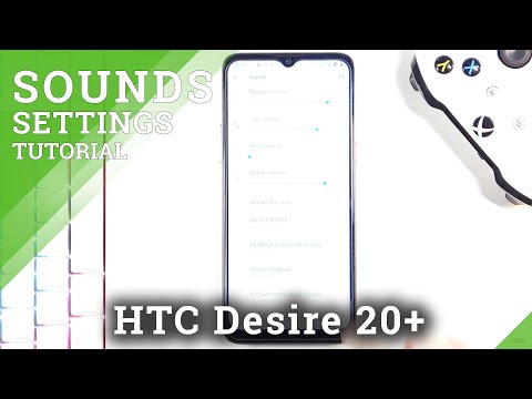 How to Activate Touch Sounds in HTC Desire 20+ - Customize Sound Settings