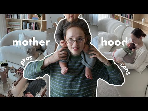 REALISTIC and RAW review of motherhood  🤍 1 year later, pros & cons, no filter