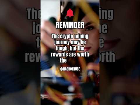 Crypto Mining: Effort vs  Reward #crypto #shorts