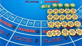 AMAZING $4,175,000 BACCARAT WIN BETTING $400,000 PER HAND ON SUPER LONG PLAYER & BANKER WIN STREAKS!