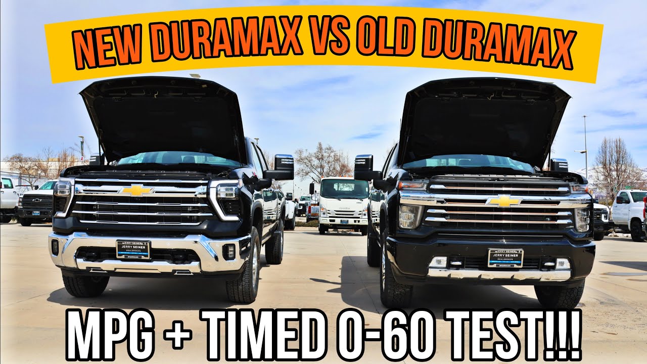 2024 VS 2023 Chevy Silverado 3500 HD Diesel MPG + 0-60 ...