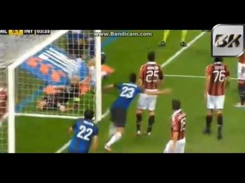 AC Milan 0:1 FC Internazionale Milano - Gol de Samuel - 07.10.2012