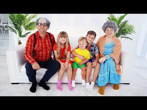 Diana Roma và Oliver dành cả ngày với ông bà