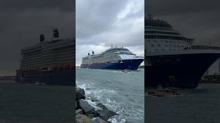 Celebrity Silhouette departing Port Everglades #porteverglades #celebritysilhouette