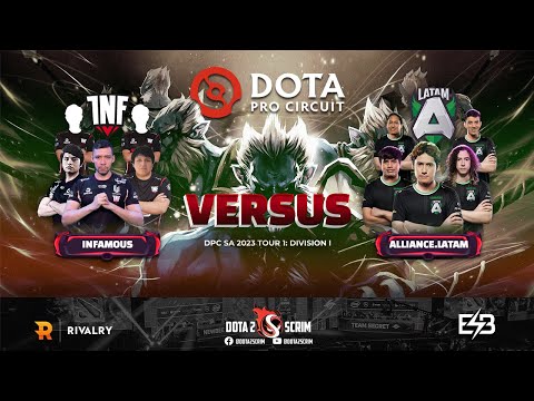 Infamous vs Alliance.LATAM - DPC SA 2023 Tour 1: Division I - Game Highlights - BO3