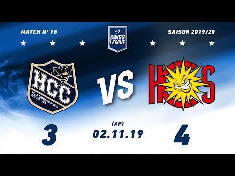 02.11.2019 HC La Chaux.de.Fonds - HC Sierre (3-4) AP