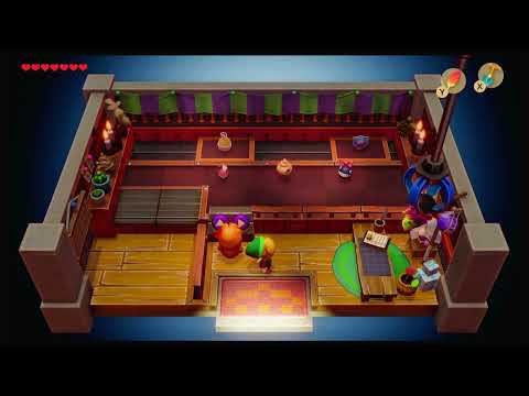 Links Awakening After Key Cavern Finding Marin and Obtaining the Anglers Key