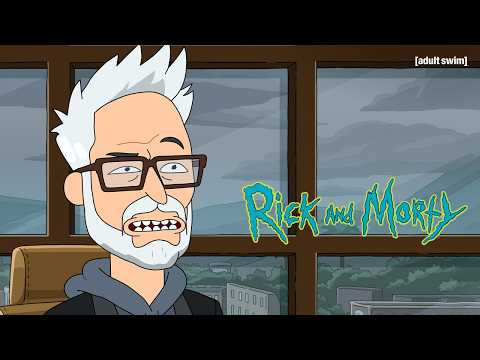 James Gunn vs Average DC Fan | Rick and Morty Season 8 | Adult Swim Europe