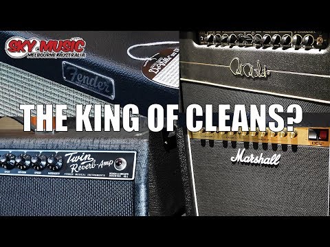The King of Cleans 4 Guitar Amplifiers - Which Sounds Best?