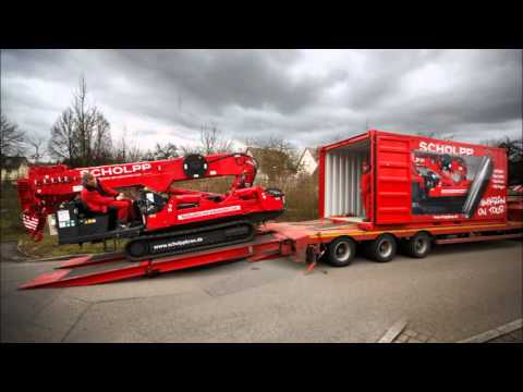 SCHOLPP-Minikran S-MK 8: Ein Kleiner ganz groß!