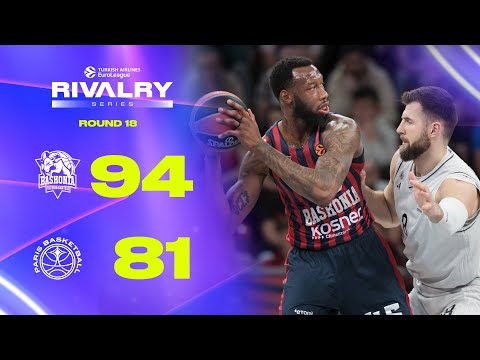 BIG COMEBACK in Vitoria | Baskonia – Paris | BASKETBALL HIGHLIGHTS R18 2024-25