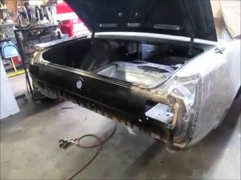 1965 Mustang tail panel install. Mystique part 8