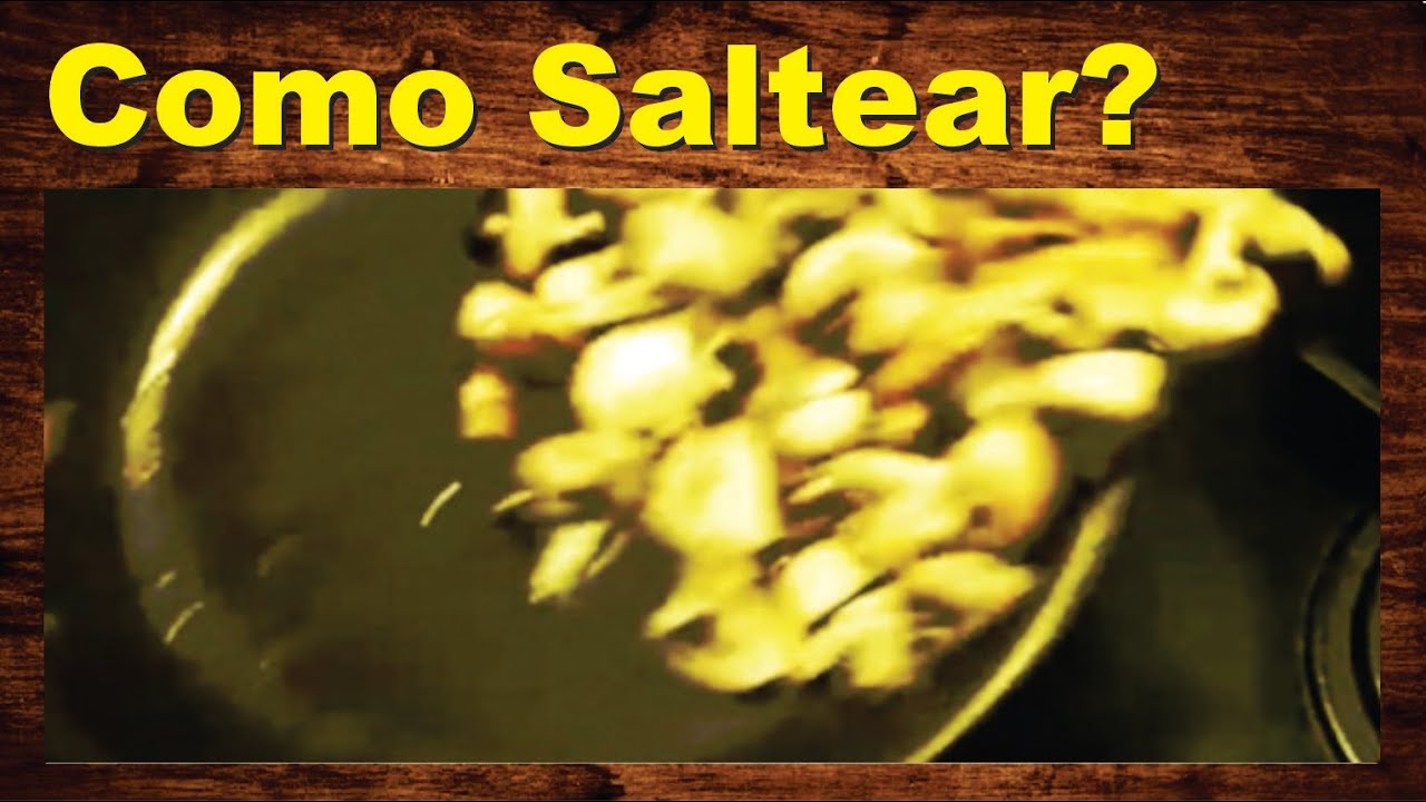COMO SALTEAR ALIMENTOS Perca o medo
