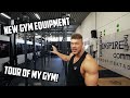 TOUR OF OUR GYM | THE EQUIPMENT I USE TO ADD MUSCLE