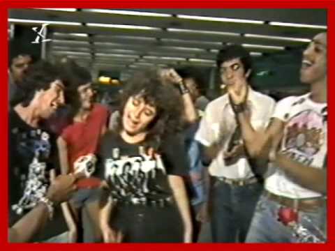 Fãs do Queen Pagando Mico - Rock in Rio 1985