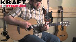 Video thumbnail for Kraft Music - Yamaha NTX700 Acoustic-Electric Classical Guitar by Kraft Music