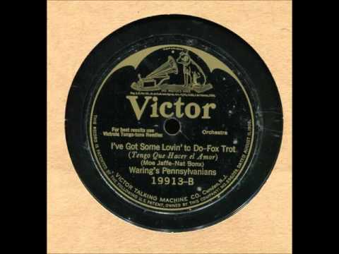 Waring's Pennsylvanians - I've Got Some Lovin' To Do