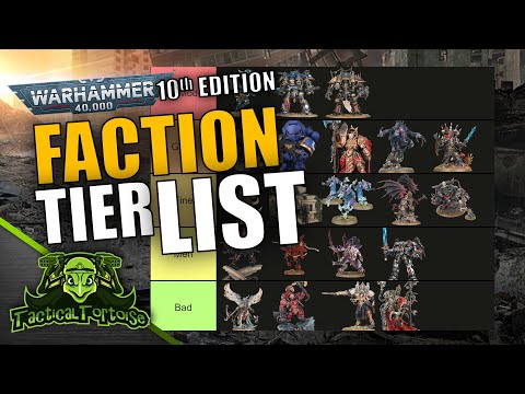 Which 40k Armies Are BEST in 10th Edition!? | Warhammer 40k Faction Tier List