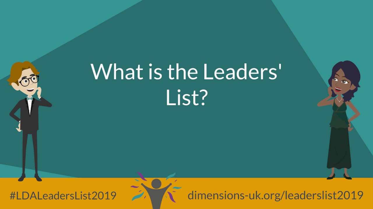 About the Learning Disability and Autism Leaders' List 2019