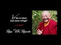 45. What is inner and outer refuge? | Answers for Beginners | Ringu Tulku Rinpoche