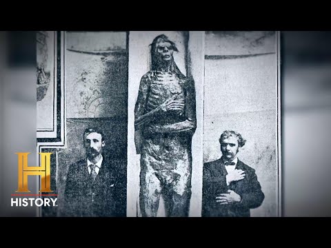 The UnXplained: GIANT SKELETONS Found In Wild West Cave (Season 4) | History
