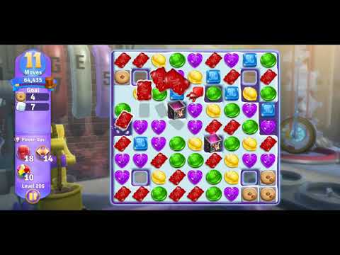 Willy Wonka's World of Candy - Level 206 Complete - No Hacks / No Boosters (Android/IOS)