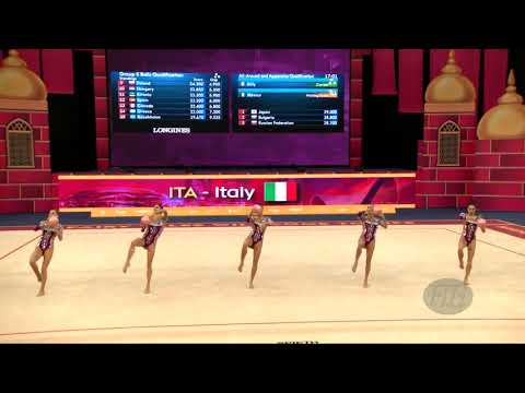 Italy (ITA) - 2019 Rhythmic Worlds, Baku (AZE) - Qualifications 5 Balls