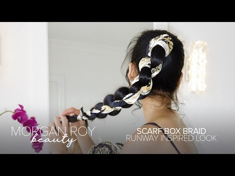 Scarf box braid tutorial