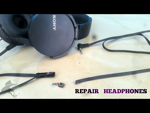 How To Repair Headphones | Fix - Repair Headphone Jack