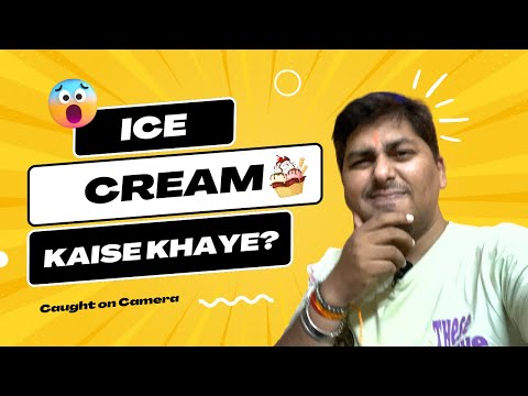 Ice Cream Kaise Khaye !!  @lifewithjitesh