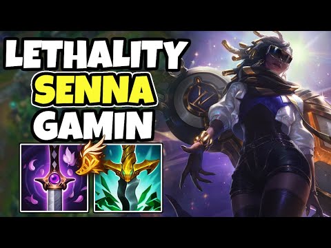 Challenger support trys out lethality senna builds - Challenger support commentary