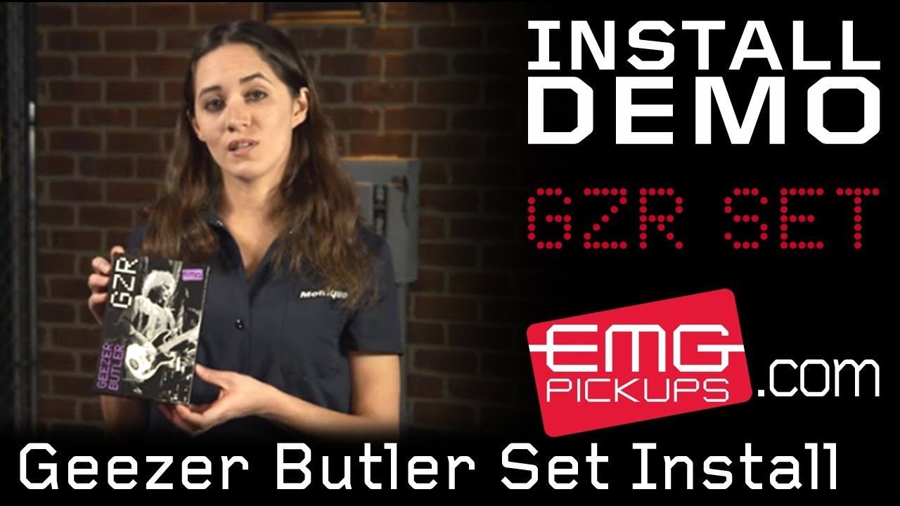 EMG Geezer Butler GZR P Pickup installation
