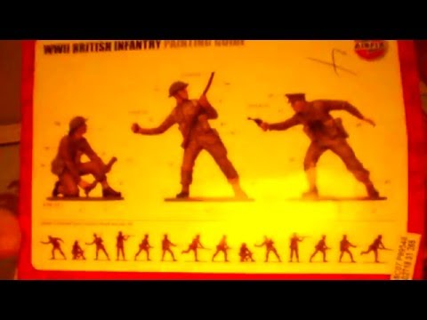 airfix 1:32 ww2 British infantry review