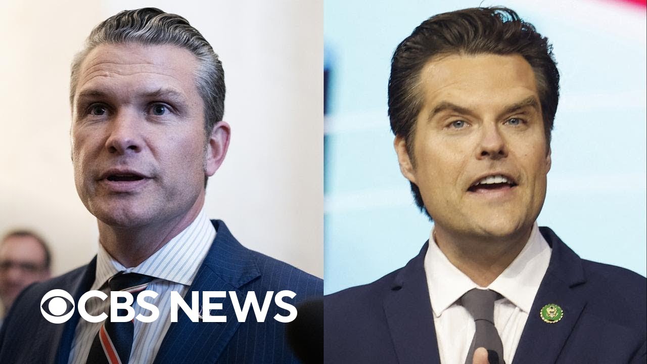 Hegseth works to shore up support as Gaetz withdraws from attorney general pick