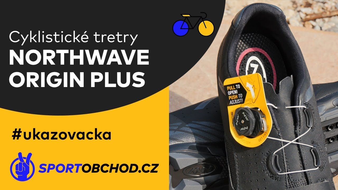 Cyklistické tretry Northwave Origin Plus #ukazovacka