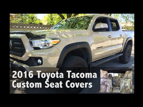 2016 Toyota Tacoma Kryptek Highlander Seat Covers