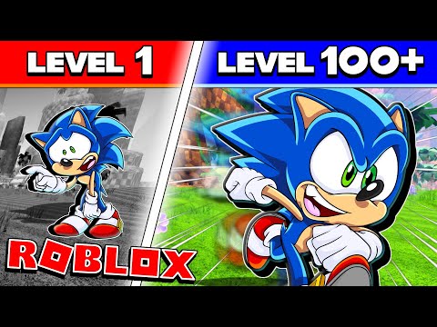 Sonic LEVELS UP in Sonic Speed Simulator (ROBLOX) 🔵💨