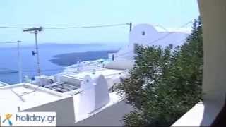 preview picture of video 'Merovigla Hotel Imerovigli Santorini'