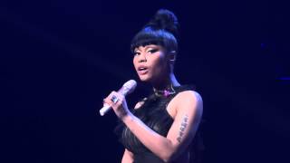 Nicki Minaj - Save Me (Brussels, Belgium - The Pink Print Tour, Palais 12 - HD)