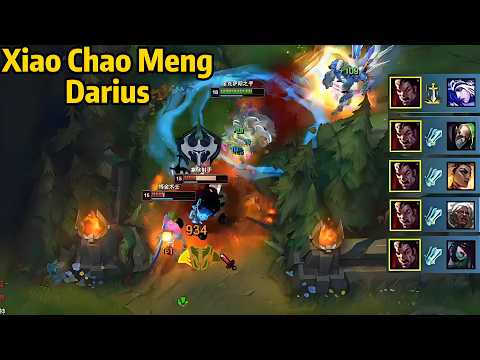 Xiao Chao Meng: He is the KING of Darius! *INSANE PENTAKILL*