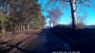 preview picture of video 'January Winter Drive To St. Martins War Memorial Perthshire Scotland'