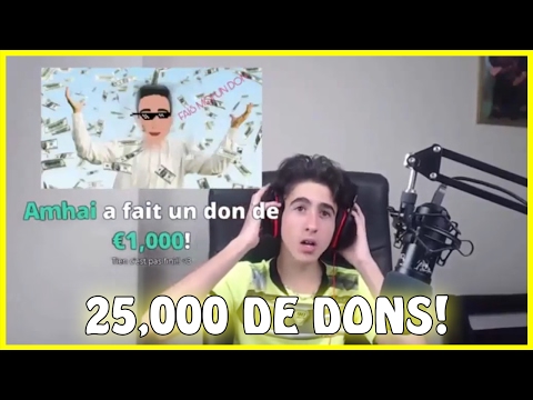 J'AI REÇU 25,000 EUROS DE DONS DE LA PAR D'AMHAI ?
