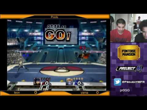 Pontoise Mansion 3 : Pools : Leon (Snake,Marth) vs Yama (Sheik)