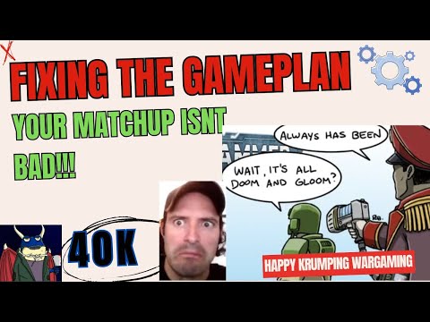 "Stop Blaming Bad Matchups! Here’s Why You’re Really Losing in Warhammer 40k" Free coaching advice.