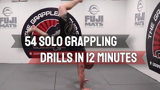 54 Solo Grappling BJJ Drills in 12 Minutes (Updated 2019 Version) - Jason Scully