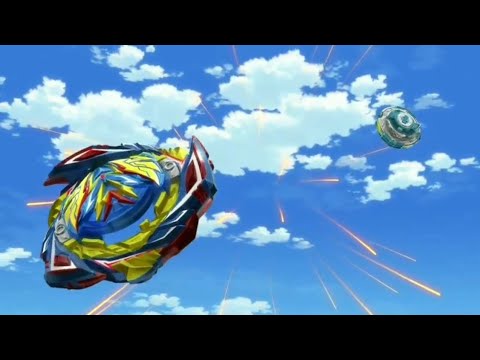 Beyblade Brust DB Episode 18- Valt VS Bell | Saviour Valkyrie VS Dynamite Belial