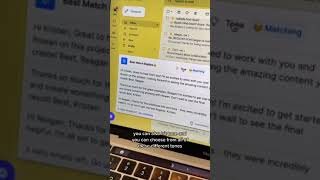SuperReplyがあなたの代わりにメールを書きます